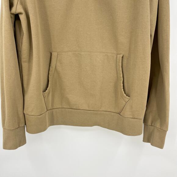 Polo Ralph Lauren | Loopback Fleece Quarter Zip Sweatshirt in Desert Khaki L - Picture 6 of 11